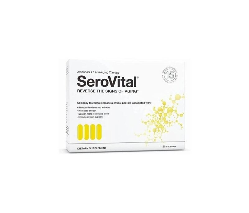 Serovital Renewal Complex, Serovital for Women - Renewal Supplements for Women - Female Critical Peptide Support - Revitalizer for Women, 120 Capsules (Pack of 1)