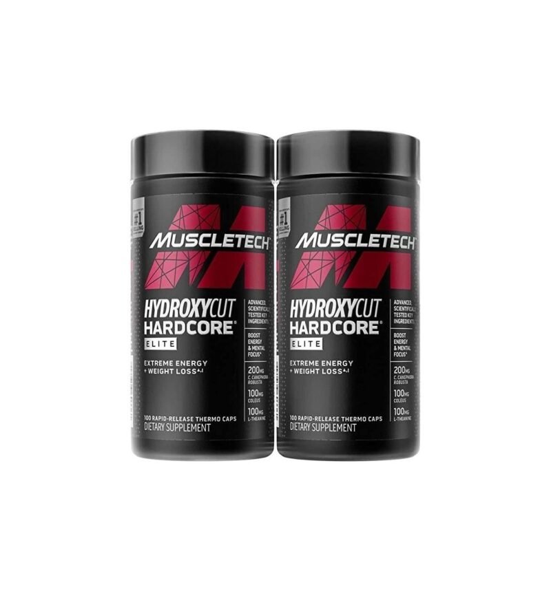 Weight Loss Pills for Women & Men | Hydroxycut Hardcore Elite | Weight Loss Supplement Pills | Weightloss + Energy Pills | Metabolism Booster for Weight Loss | 200 Pills (Packaging May Vary)