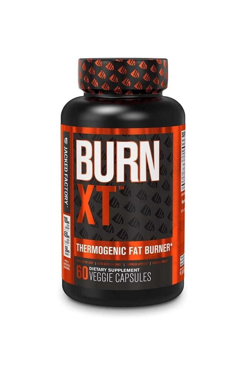 Burn-XT Thermogenic Fat Burner - Weight Loss Supplement, Appetite Suppressant, & Energy Booster - Premium Fat Burning Acetyl L-Carnitine, Green Tea Extract, & More - 60 Natural Veggie Diet Pills