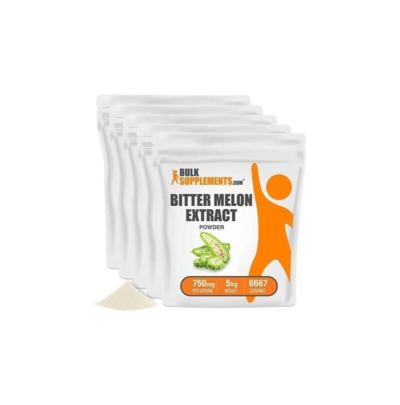 BulkSupplements.com Bitter Melon Extract Powder - Bitter Melon Supplement - Bitter Gourd Extract - Bitter Melon Powder - Cardiovascular and Heart Health Supplements (5 Kilograms - 11 lbs)