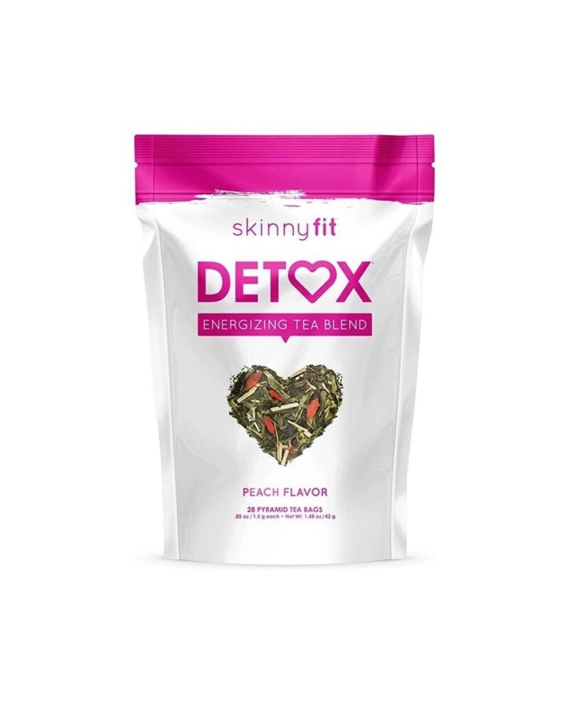 SkinnyFit Detox Tea: All-Natural, Laxative-Free, Supports A Healthy Weight, Helps Reduce Bloating, Natural Energy, Supports Immune System, Vegan, 28 Servings