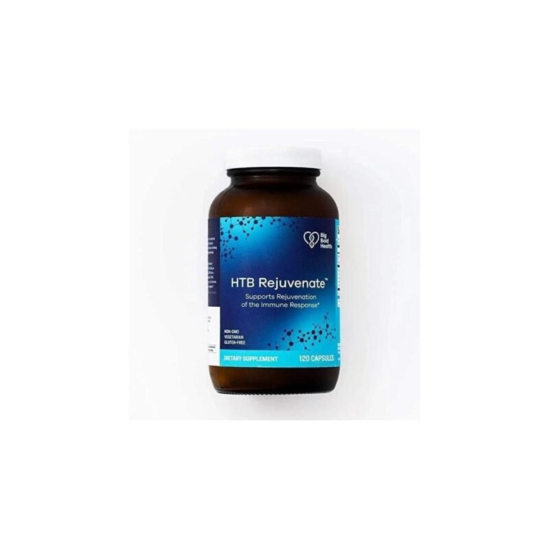 Big Bold Health HTB Rejuvenate - Immune Health Support - 120 Capsules, 60 Day Supply - Immune Supplement - Himalayan Tartary Buckwheat Supplement for Immune Rejuvenation and Immune Support