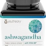 Youtheory Ashwagandha 60 Count (1 Bottle)