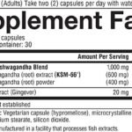 Youtheory Ashwagandha 60 Count (1 Bottle) - Image 2