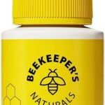 Propolis Throat Spray by Beekeeper's Naturals - 95% Bee Propolis Extract, Natural Immune Support & Sore Throat Relief - Antioxidants, Keto, Paleo, Gluten-Free (1.06 oz)(Pack of 1)