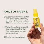 Propolis Throat Spray by Beekeeper's Naturals - 95% Bee Propolis Extract, Natural Immune Support & Sore Throat Relief - Antioxidants, Keto, Paleo, Gluten-Free (1.06 oz)(Pack of 1) - Image 5