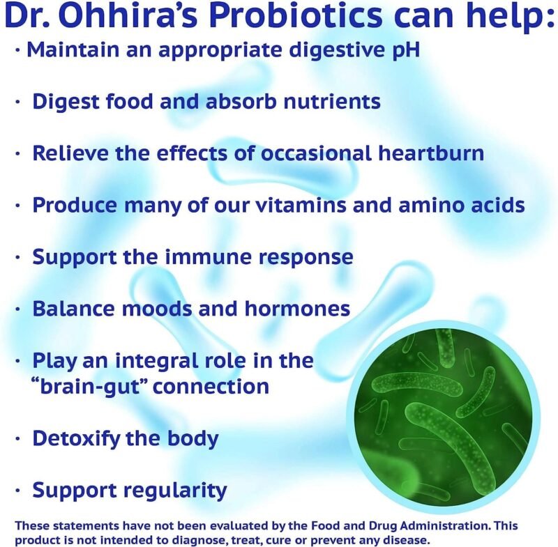 Dr. Ohhira?s Probiotics Professional Formula with 5 Year Fermented Prebiotics, Live Active Probiotics and The only Product with Postbiotic Metabolites, 120 Capsules - Image 4