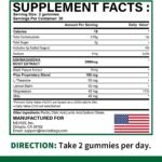 NEVISS Ashwagandha Gummies 2000mg, Feel Refreshed, Plus Proprietary Blend with 5-HTP, L-Theanine, Lemon Balm, Magnesium for Calm, Zzzs, Mood, Energy & Relaxation Support, 120 Count - Image 2