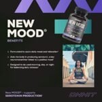 ONNIT New Mood - Stress Relief, Sleep and Mood Support Supplement, 60 Count - Image 4