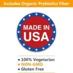 NewRhythm Probiotics 50 Billion CFU 20 Strains, 60 Veggie Capsules, Targeted Release Technology, Stomach Acid Resistant, No Need for Refrigeration, Non-GMO, Gluten Free - Image 3