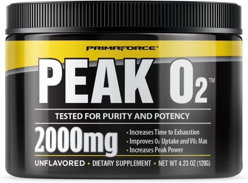 PrimaForce Pre-Workout Supplement Bundle - with PeakO2 - Enhances Strength Performance/Reduces Fatigue/Improves Muscle Recovery