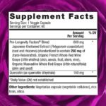 Reserveage Beauty, Resveratrol 250 mg, Antioxidant Supplement for Heart and Cellular Health, Supports Healthy Aging and Immune System, Paleo, Keto, 60 Capsules - Image 2
