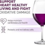 Reserveage Beauty, Resveratrol 250 mg, Antioxidant Supplement for Heart and Cellular Health, Supports Healthy Aging and Immune System, Paleo, Keto, 60 Capsules - Image 6