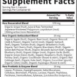 Garden of Life Heart Resveratrol Supplement - Powerful Antioxidant Support with 350mg Raw Fermented Trans-Resveratrol Plus Probiotics and Enzymes for Heart Health and Healthy Aging, 60 Vegan Capsules - Image 2