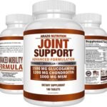 Glucosamine Chondroitin Turmeric Msm Boswellia - Joint Support Supplement for Relief 180 Tablets - Arazo Nutrition - Image 5