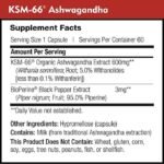 DailyNutra KSM-66 Ashwagandha 600mg Organic Root Extract - High Potency Supplement with 5% Withanolides | Stress Relief, Increased Energy and Focus (60 Capsules) - Image 2