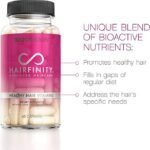 Hairfinity Hair Vitamins - Scientifically Formulated with Biotin, Amino Acids, and a Vitamin Supplement That Helps Support Hair Growth - Vegan - 360 Veggie Capsules (6 Month Supply) - Image 3