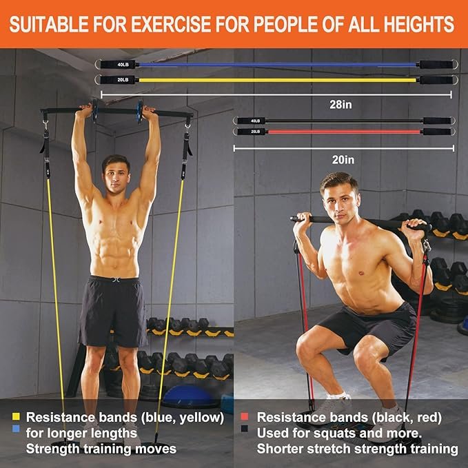 HOTWAVE Push Up Board Fitness, Portable Foldable 20 in 1 Push Up Bar at Home Gym, Pushup Handles for Floor. Professional Strength Training Equipment For Man and Women,Patent Pending - Image 3