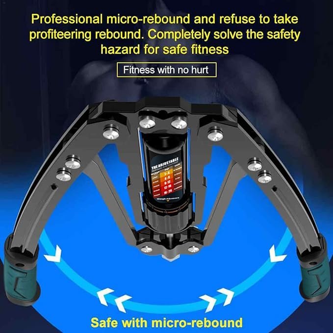 EAST MOUNT Twister Arm Exerciser - Adjustable 22-440lbs Hydraulic Power, Home Chest Expander, Shoulder Muscle Training Fitness Equipment, Arm Enhanced Exercise Strengthener. - Image 4